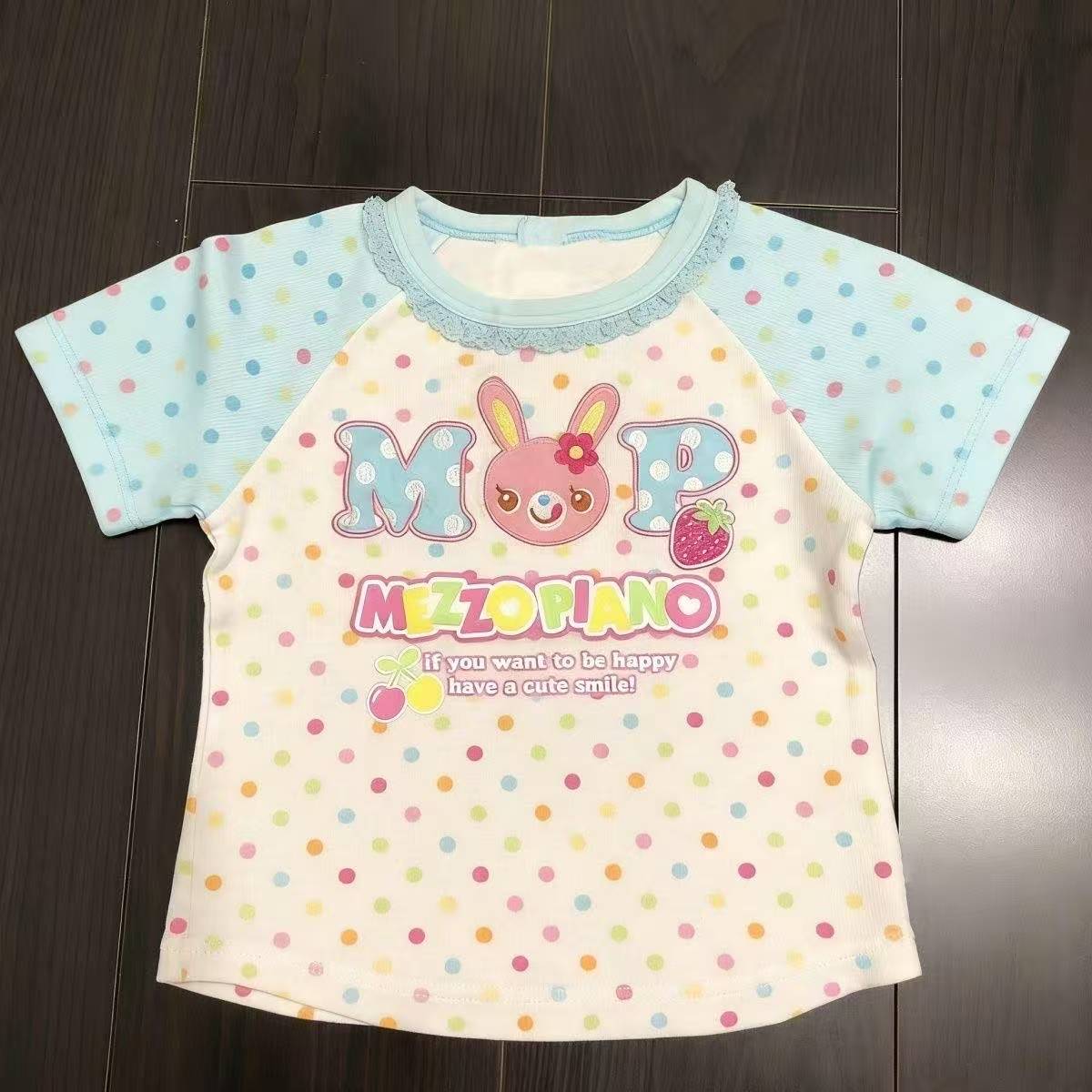 Vintage Kawaii Cute Short Slee - Street Fashion Y2K review and price