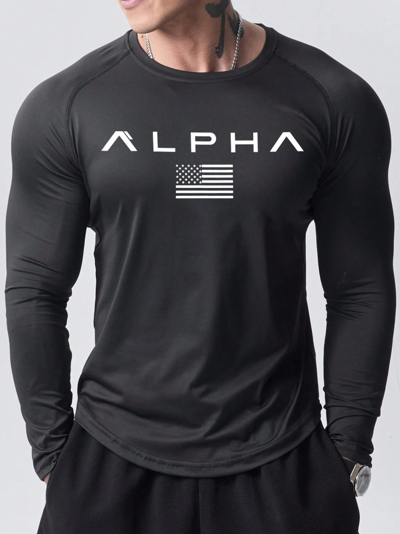 New men's long-sleeved T-shirt - Street Fashion Men 2025 review and price