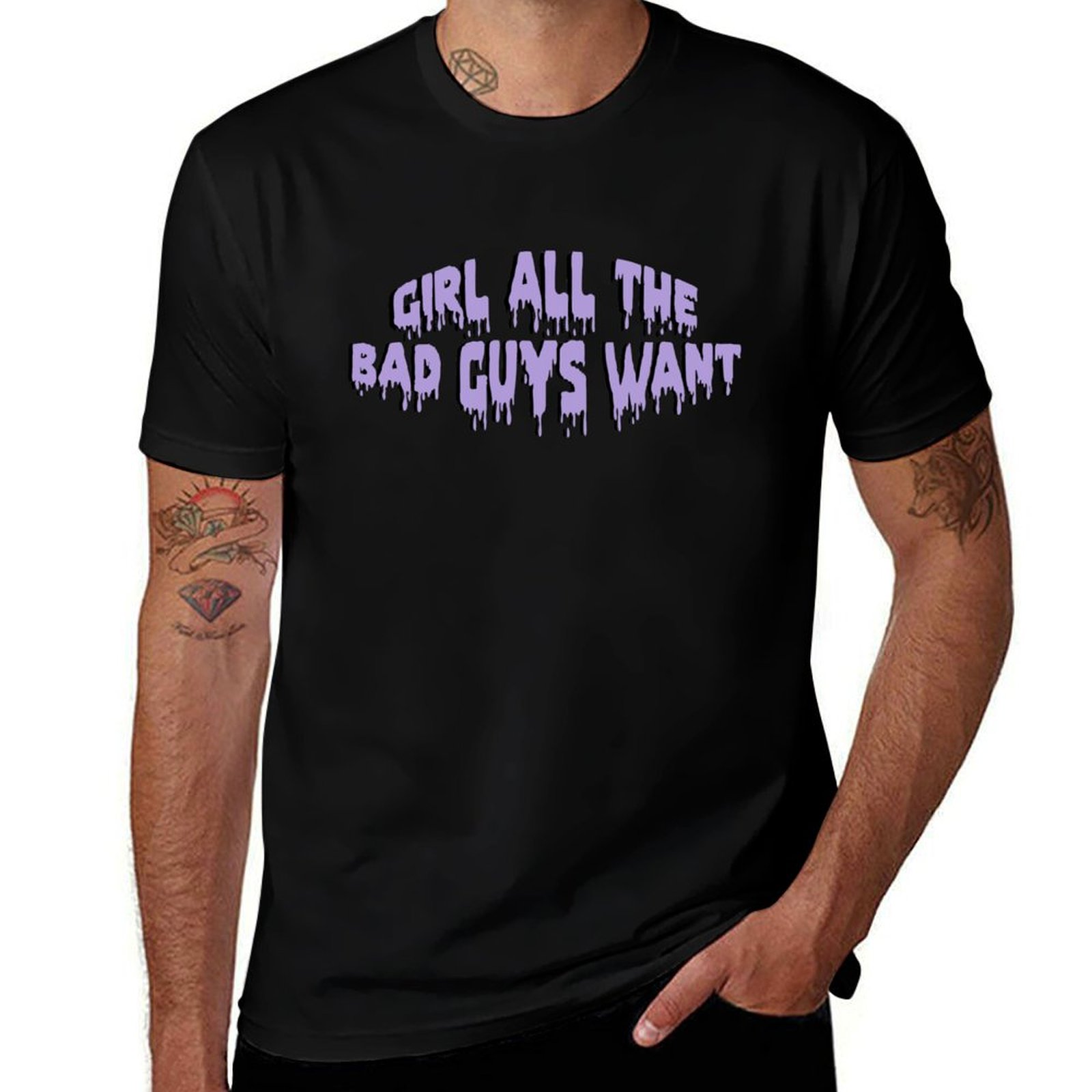 Girl all the bad guys want T-S - Street Fashion For Short Guys review and price