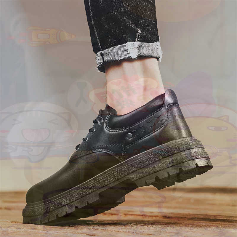 Dark Natural Leather Fashion T - Street Fashion For Short Guys review and price