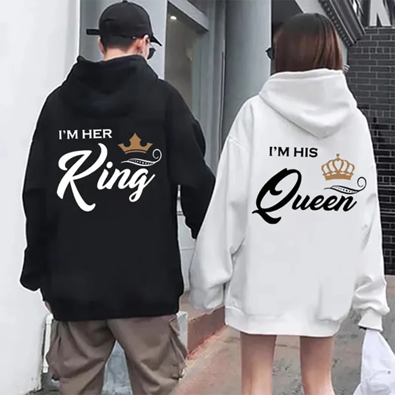 2026Couple's long-sleeved hood - Queen Street Fashion review and price