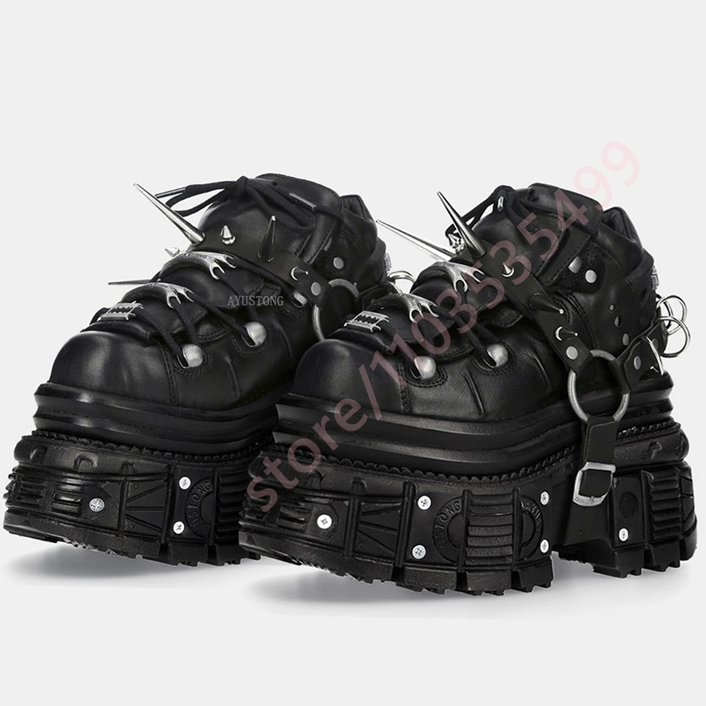 2026 New Black Gothic Punk Pla - Street Fashion Y2K review and price