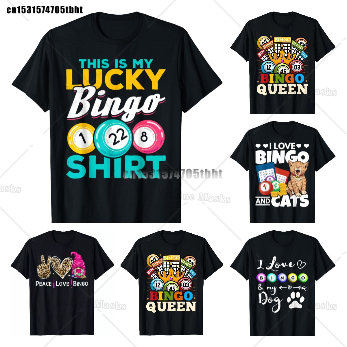 Crazy Bingo Lady Shirt Funny L - Queen Street Fashion review and price
