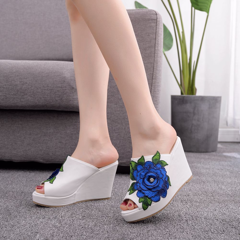 Womens Flower Open Toe Fashion - Queen Street Fashion review and price