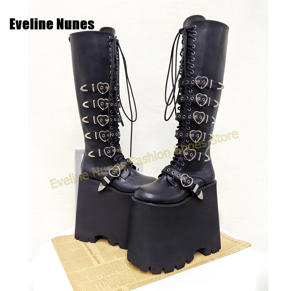 Y2K Gothic Lolita Tall Platfor - Street Fashion Y2K review and price