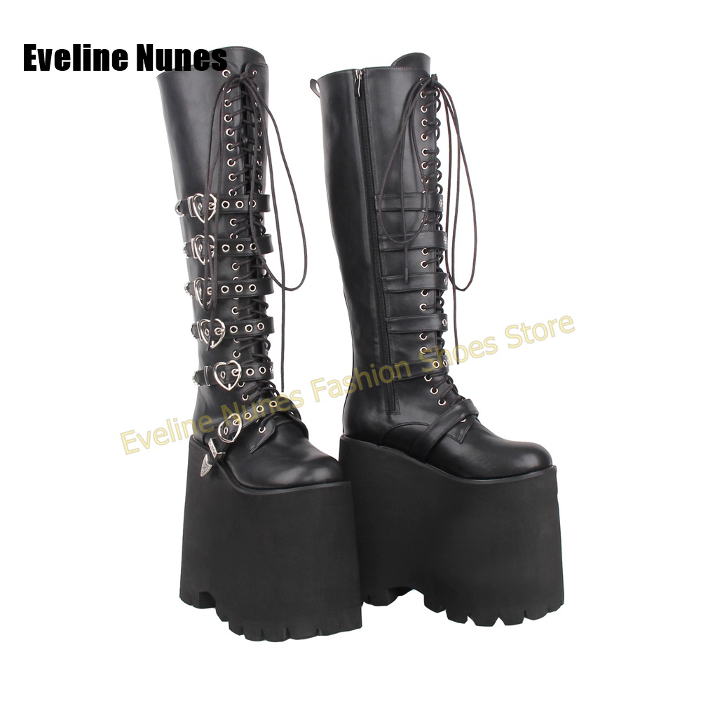 Y2K Gothic Lolita Tall Platfor - Street Fashion Y2K review and price