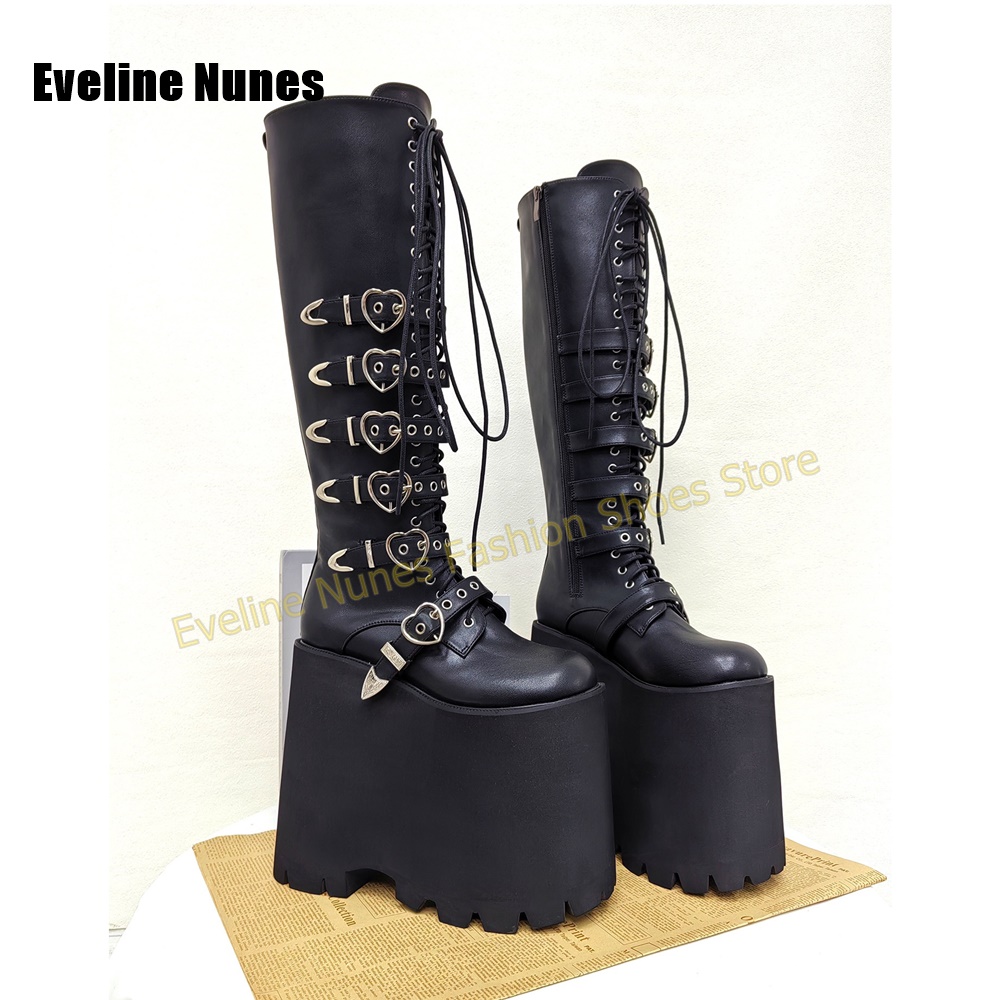 Y2K Gothic Lolita Tall Platfor - Street Fashion Y2K review and price