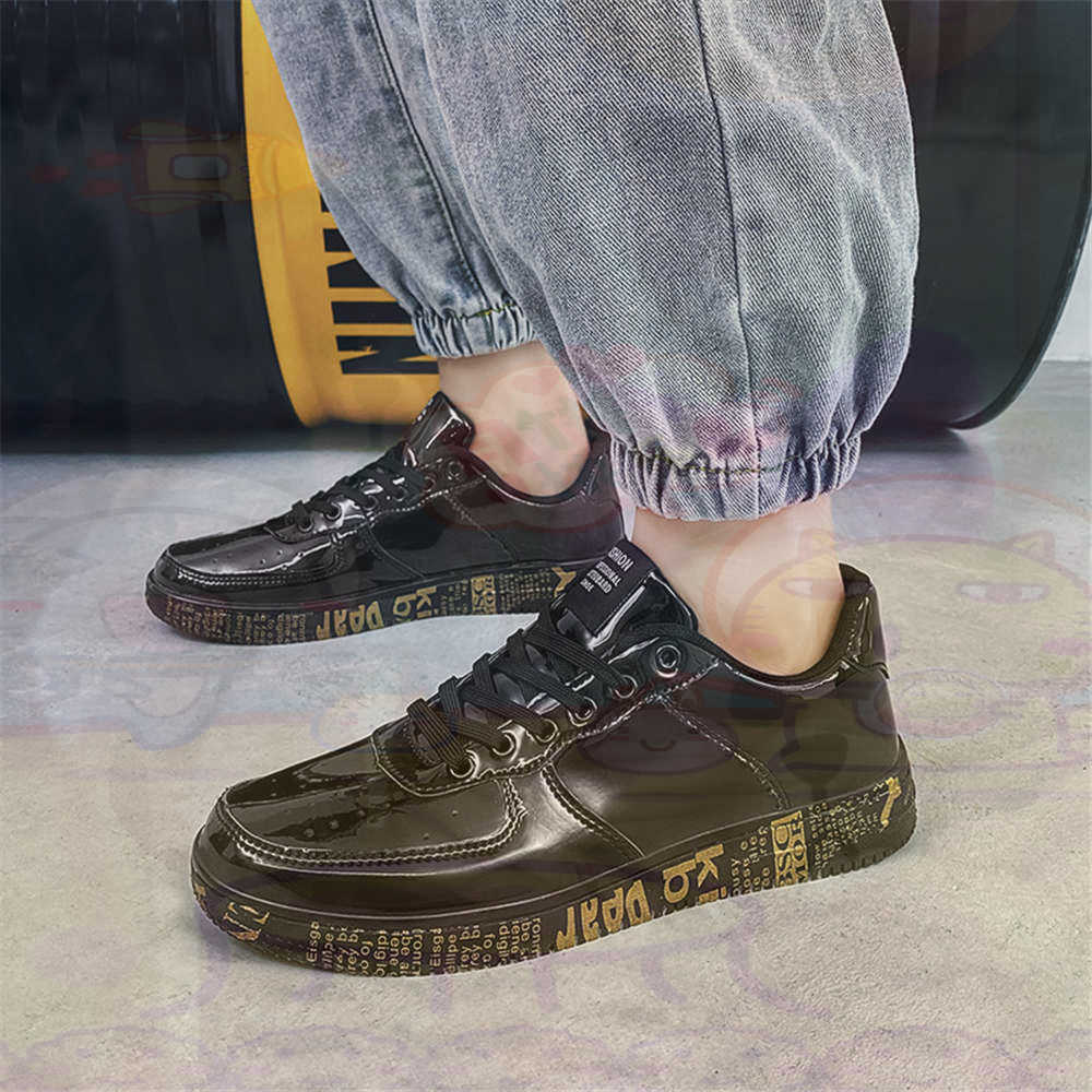 Round Foot Size 45 Sneakers Wh - Street Fashion For Short Guys review and price