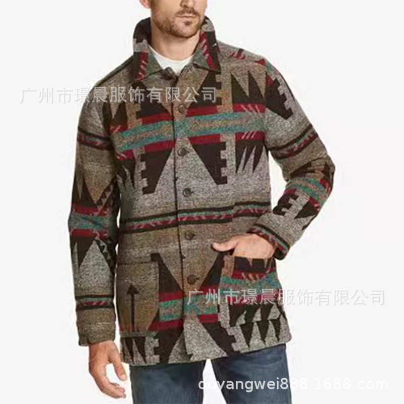 Casual Pocket Printed Long-sle - Street Fashion Men 2025 review and price