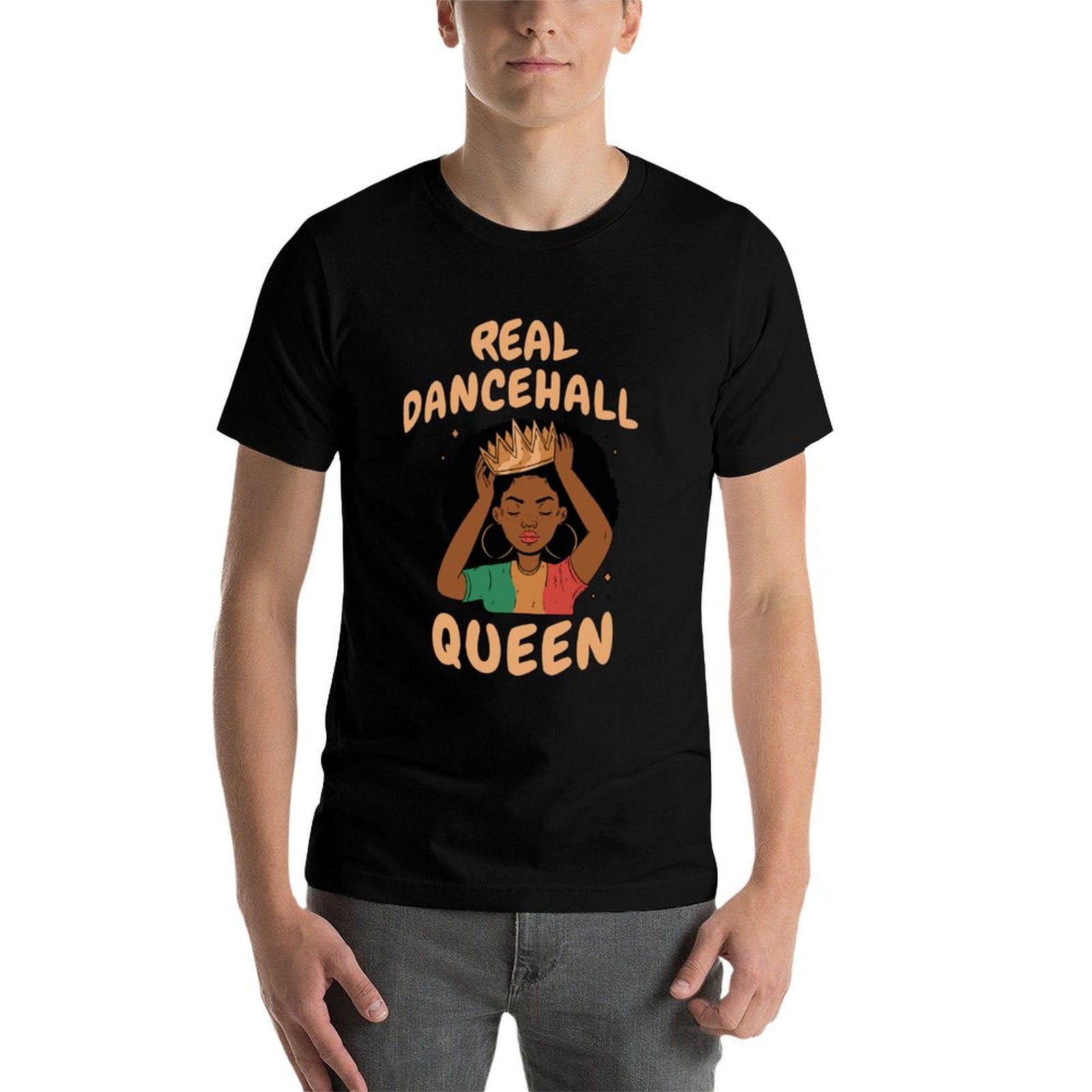 Real Dancehall Queen T-Shirt S - Queen Street Fashion review and price